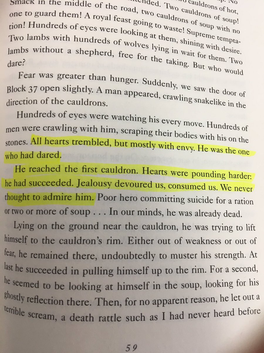lbue2132's tweet photo. (59) the inmates were so hungry and weak they were so jealous of this man bc he might get to live another day bc of soup sneaking #bronke2 https://t.co/Ppj7XJ2AEG