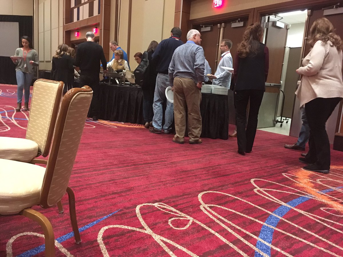 NASF2017's tweet image. Lunch is served! #NASF2017