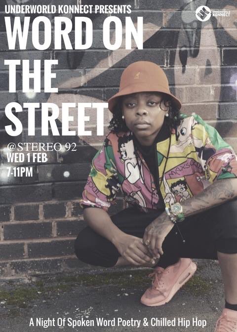 Doors at 7pm - spoken word &amp; hip hop from our @KonnectUK family! <a href="/Stereo_92/">Stereo92</a> Open Mic too! @ItsTrueMendous &amp; <a href="/Dezziiee_/">Dezziiee</a> headlining!