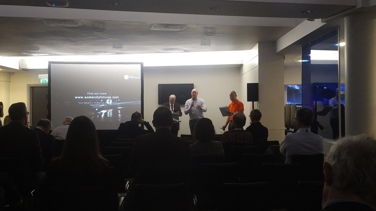 Hal24k's tweet photo. HAL24K presents the Transport award to @AppyParking. Congrats! #SmartcityUK @smartcityUK #smartcities #Transportation https://t.co/4RpK51tTZN