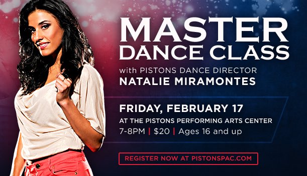 PistonsDancers's tweet photo. Save the date and register today! https://t.co/TyEZXJ0x4Z #Detroit #Dance #PistonsDancers #PistonsEntertainment #DetroitBasketball #NBA https://t.co/IRmQFCiUZE