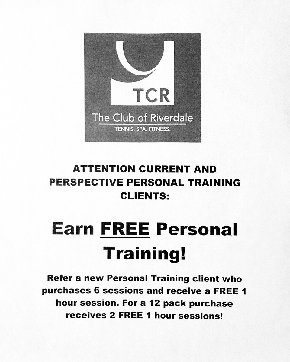 TCR_NYC's tweet photo. #TCR #TheClubOfRiverdale #Riverdale #Netherland #Kappock #KappockStreet #Free #PersonalTraining #PersonalTrainer #Fitness #FitnessMotivation https://t.co/dSUht8fpVl