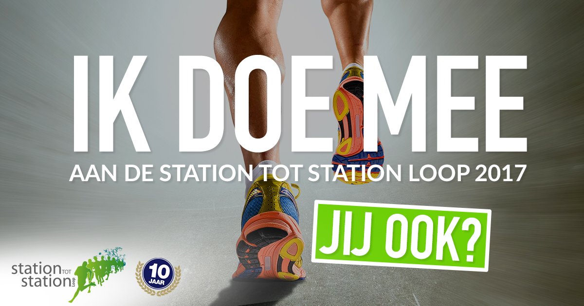 Stationloop's tweet photo. Doen jullie al mee? We hebben nog 100 startbewijzen te vergeven. Inschrijven? Link: https://t.co/IBCqU4g9vf https://t.co/ZBGtUOgctE
