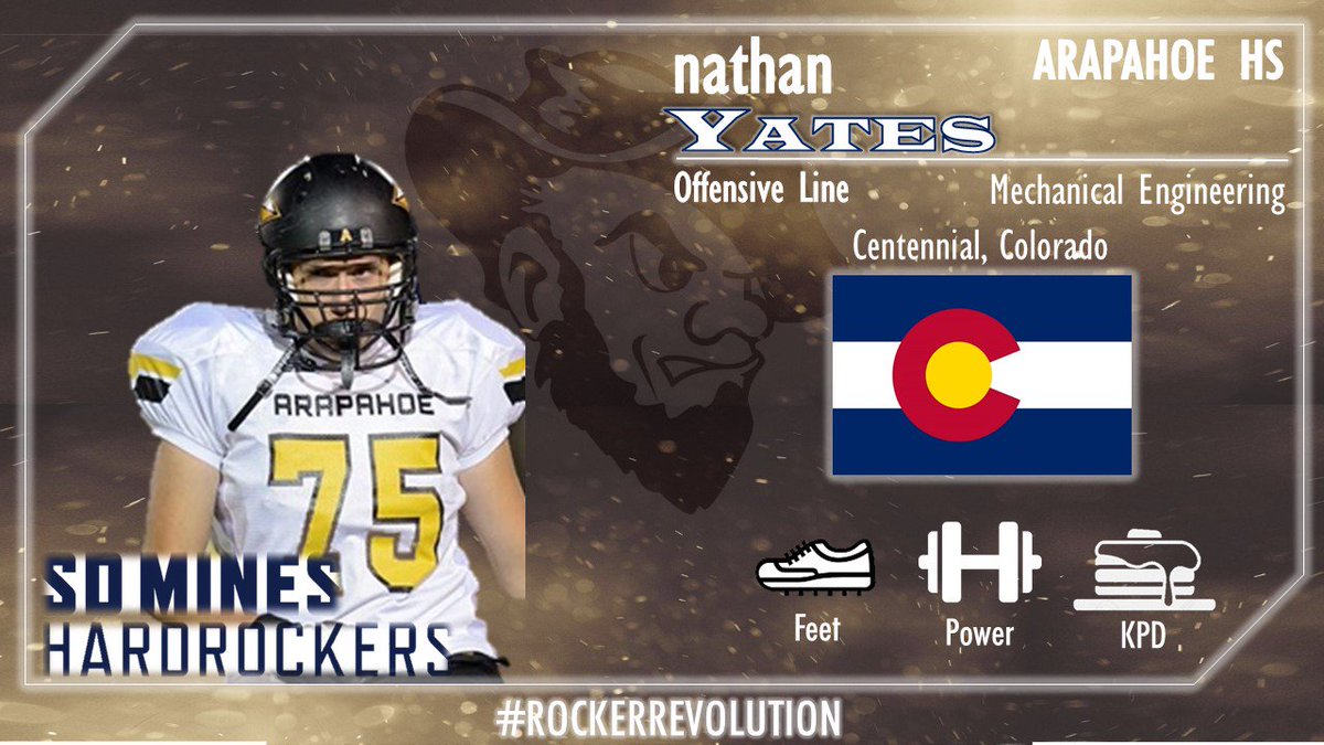 CoachRaisbeck's tweet photo. SIGNED: Earth-Moving OL from Arapahoe HS in Colorado, Nathan Yates! @nathanY_75
#RockerRevolution https://t.co/ml59vVFIh4