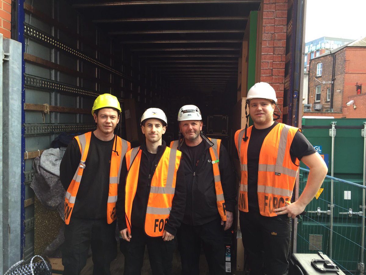 showforcegroup's tweet photo. Cheeky site visit for the @BGT load-in in Birmingham today. #Showforce'sgotTalent https://t.co/qVwUlJfyFH
