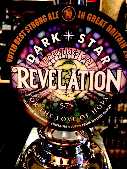 ditchlingbull's tweet photo. #HelloFebruary #HelloBeer - how good does @Darkstarbrewco #Revelation look on the pumps? Brilliant, but not as good as it tastes! Come & try https://t.co/E53rMGPlHE