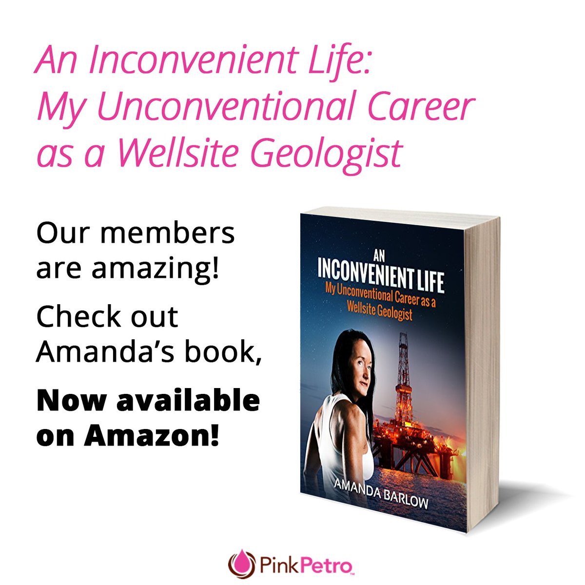 Check out An Inconvenient Life, latest book by one of our fantastic members &amp; #HERWorld17 speakers, <a href="/GEOwellsite/">Amanda Barlow</a>! - bit.ly/2isRfwF