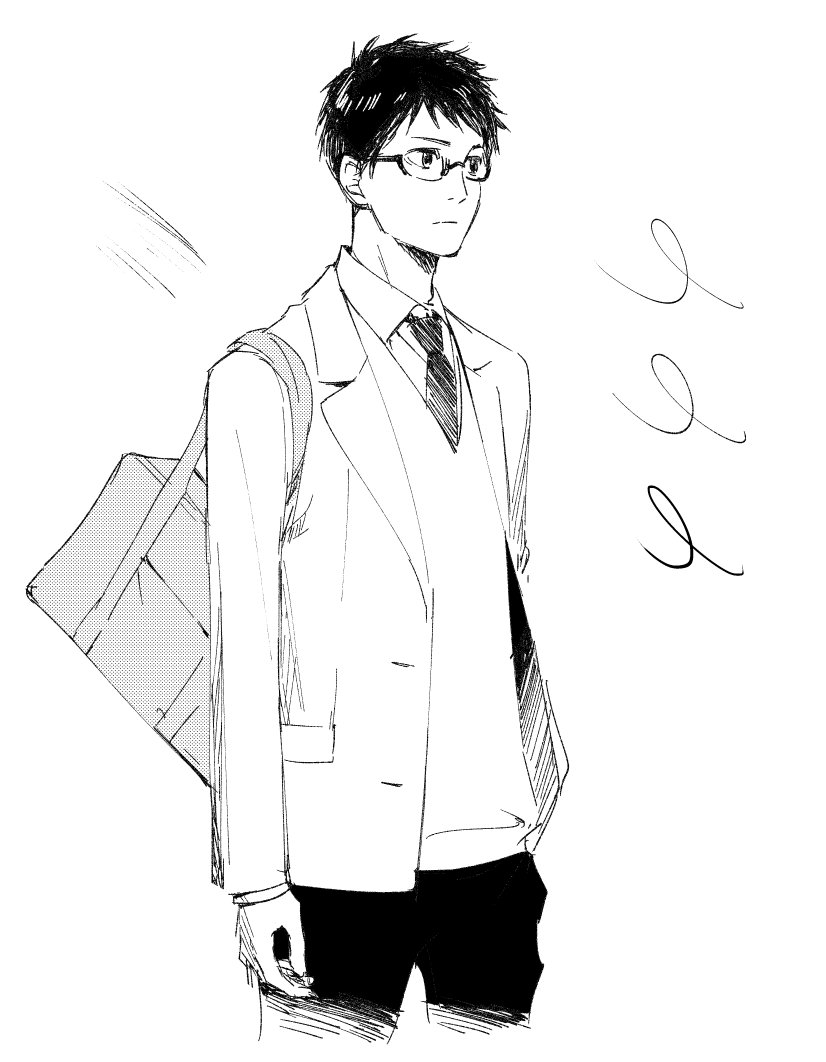 ペン色々試したくてらくがき 