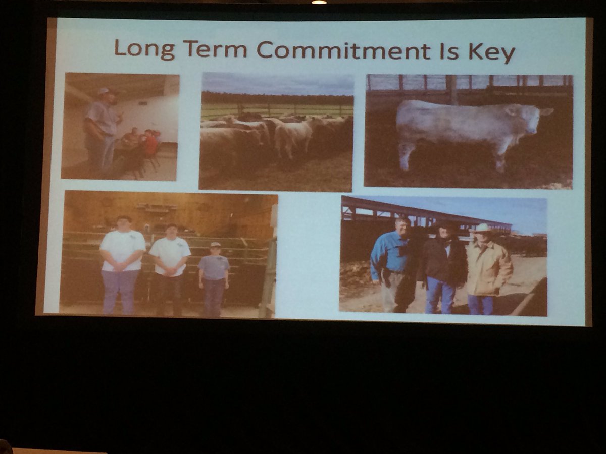 jimcollinsV's tweet photo. Richard Meadows to NCBA. "We are in the Cattle business, Beef business, &amp; grass business.. We are FIRST in the people business." #beefmeet https://t.co/3Z94nCghuM