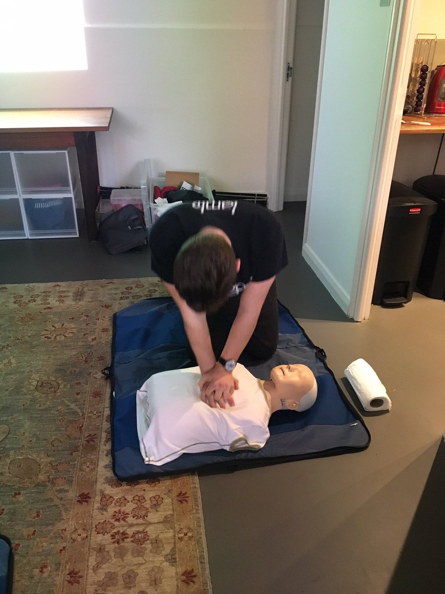 ProperProds's tweet image. Day well spent brushing up on first aid in the work place with #loudsound friends @Tyler_C_27 @miketrasmundi @HarryMattFord @electricgypsy1