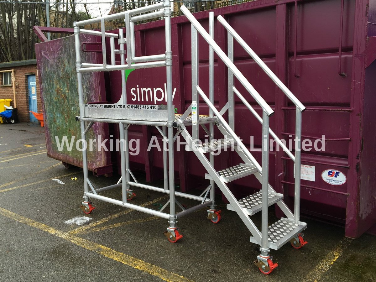WAHLTD's tweet photo. Simple, Safe, Skip Access Platform. Another happy customer. #WAHLTD #safety #workplacesafety #skipaccessplatform #healthandsafety https://t.co/9QlXfIBA91