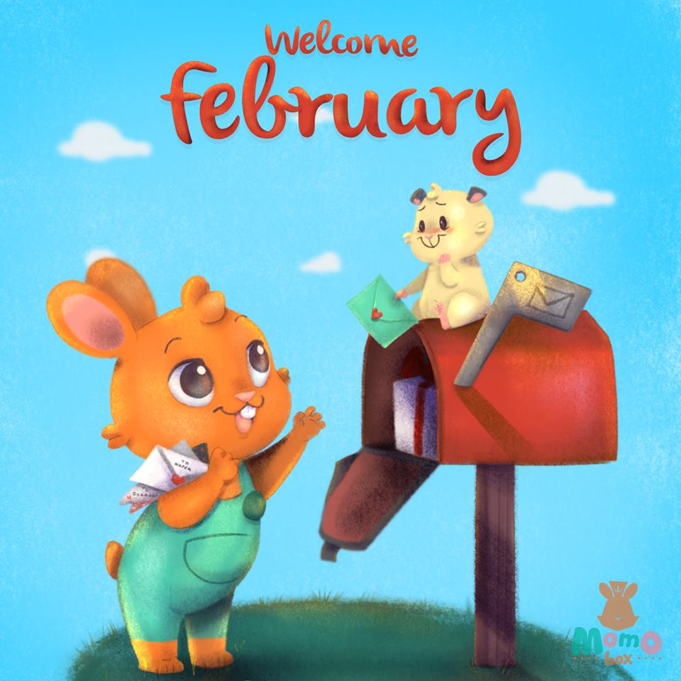 Bad_Pug's tweet photo. Welcome #February!
We're working on something new. #Momobox's world is coming soon! https://t.co/6iJqfqjapa