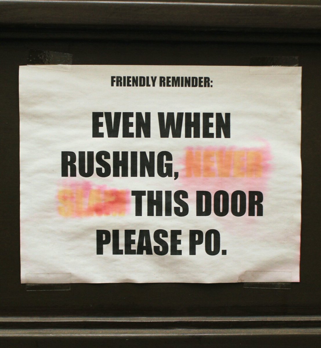 arimotravels's tweet photo. Friendly Reminder (Crossroads Hostel Manila, Philippines) #pleasepo #surenoproblem https://t.co/VmOUu2XiZM