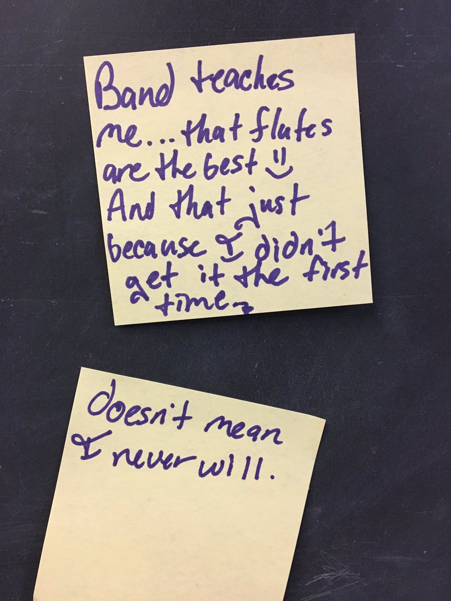 pmsbanddirector's tweet photo. Band teaches me... https://t.co/V4Dg7EKlJw