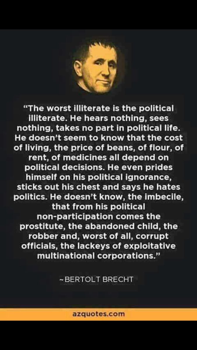 GbemiEreku's tweet photo. Take a stand!!! You cannot run away from Politics.

#IStandWithNigeria #istandwithtuface https://t.co/ermPoPwA1N
