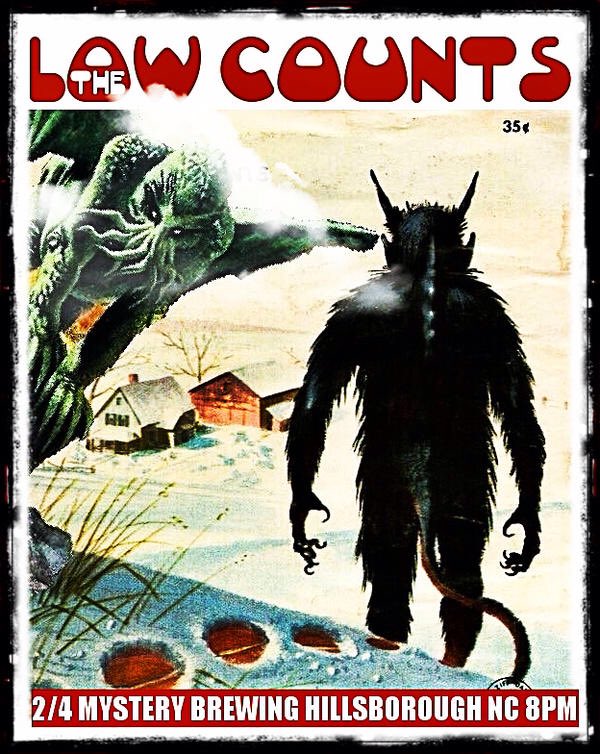 1st show back in NC <a href="/mysterybrewing/">Mystery Brewing Co.</a> Fri 2/4 8pm #NowPlaying youtu.be/hHaufHbRZ5c <a href="/RealOriginalRec/">Real Original</a> <a href="/Ncbeerguys/">NC Beer</a> #beer #brewery #friday🍺👹