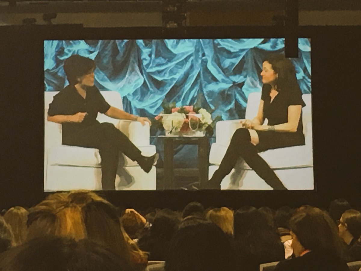 zhenshuofang's tweet photo. Inspiring discussion from @karaswisher &amp; @sherylsandberg ! #WatermarkConf https://t.co/IMHAEkkEQp