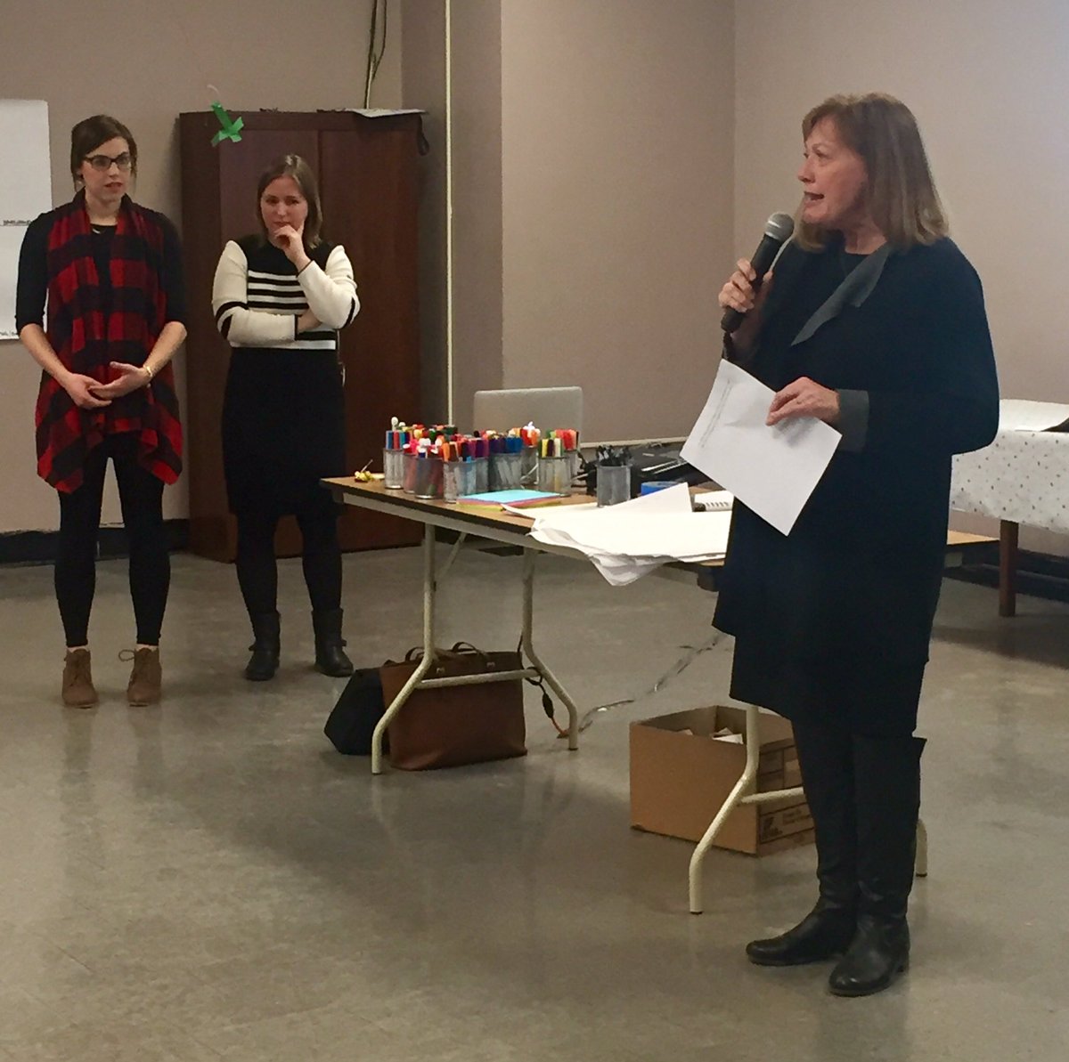 ngflourish's tweet photo. Excellent turn-out for the Seniors Input Session for the @NewGlasgowNS #IntegratedDevelopmentPlan with Mayor @nancydicks1 welcoming everyone https://t.co/ftXOCovO91