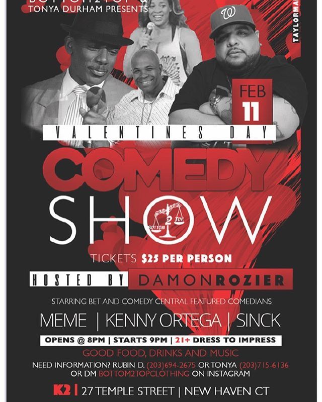 DAMONROZIER's tweet photo. We have your #valentines day weekend plans already designed for you #ComedyShownyc #damonrozier #vdaycomedy https://t.co/cKSsIT5Lkk https://t.co/NlQ5RjT2lE