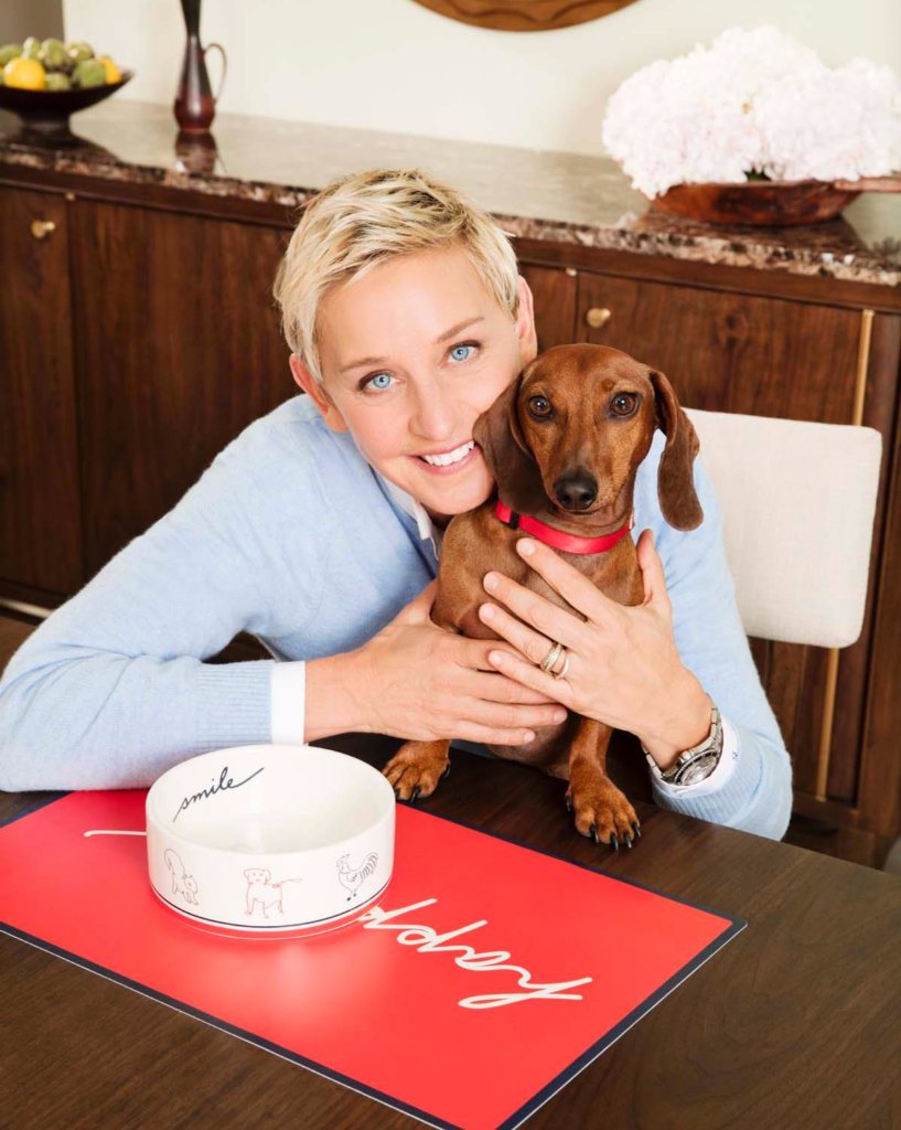 She loves pets, &amp; so do we. Introducing the #EDEllenDeGeneres pet line, launching today! #EDbypetsmart Shop: ptsmrt.co/60178rmzb