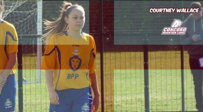 Next we welcome Courtney Wallace a midfielder from Castleford, England. #FutureMTLion #NSD17