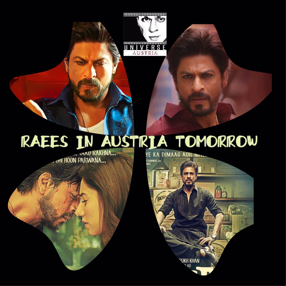 SRKAustria's tweet photo. RAEES in Austria TOMORROW ❤️
RAEES in Österreich MORGEN 🇦🇹
#RaeesInAustria
#RaeesFDFS https://t.co/NkxSh53WjS