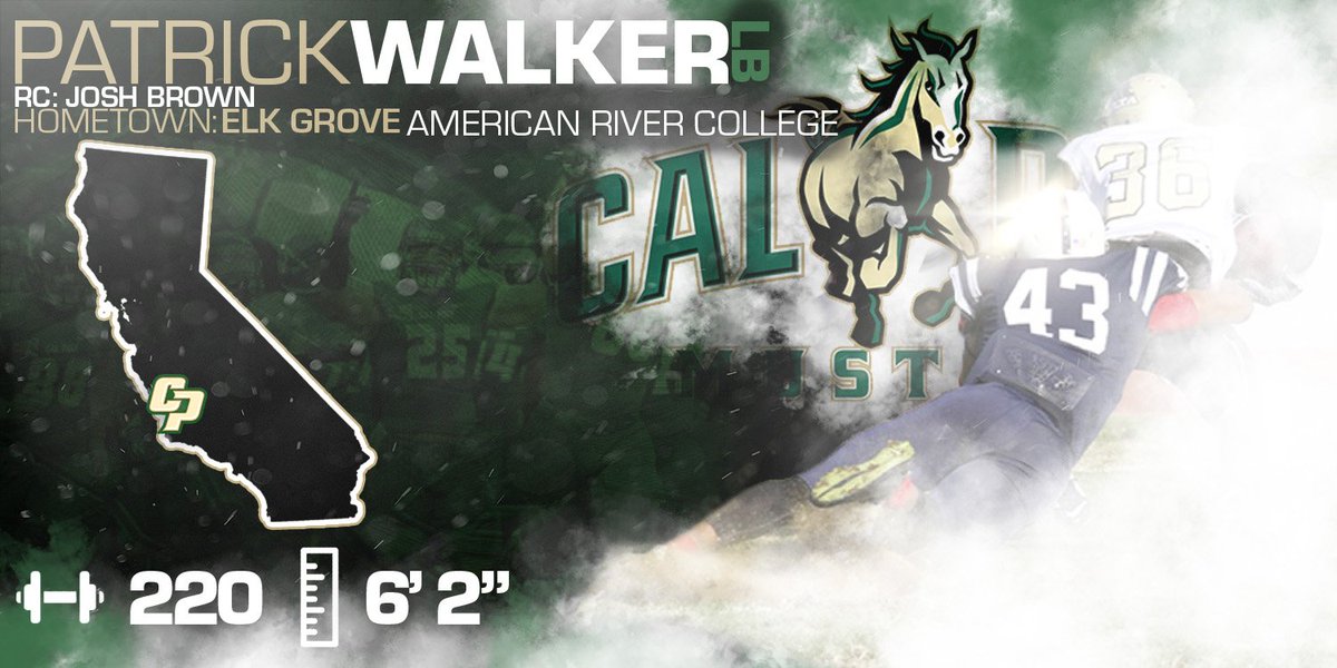 calpolyfootball's tweet photo. First Mustang of the 2017 class!  #LBU just got better! @calpolyfootball @CalPoly #NSD17 https://t.co/71Qz43kUfz