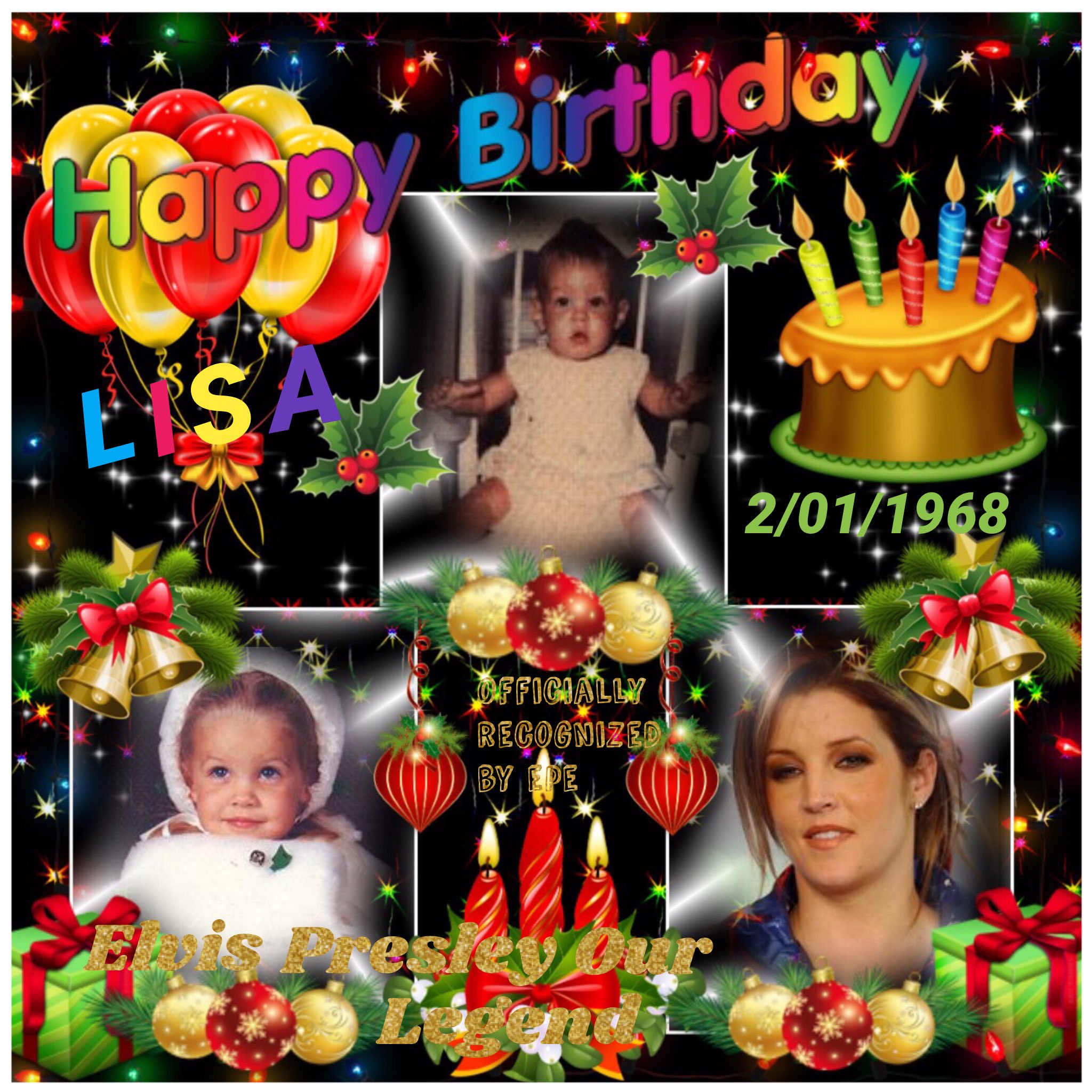 Happy 49th Birthday to Lisa Marie Presley  