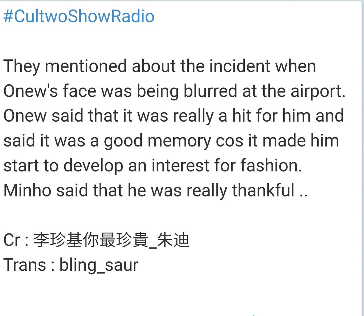 Remember when SHINee tweet media