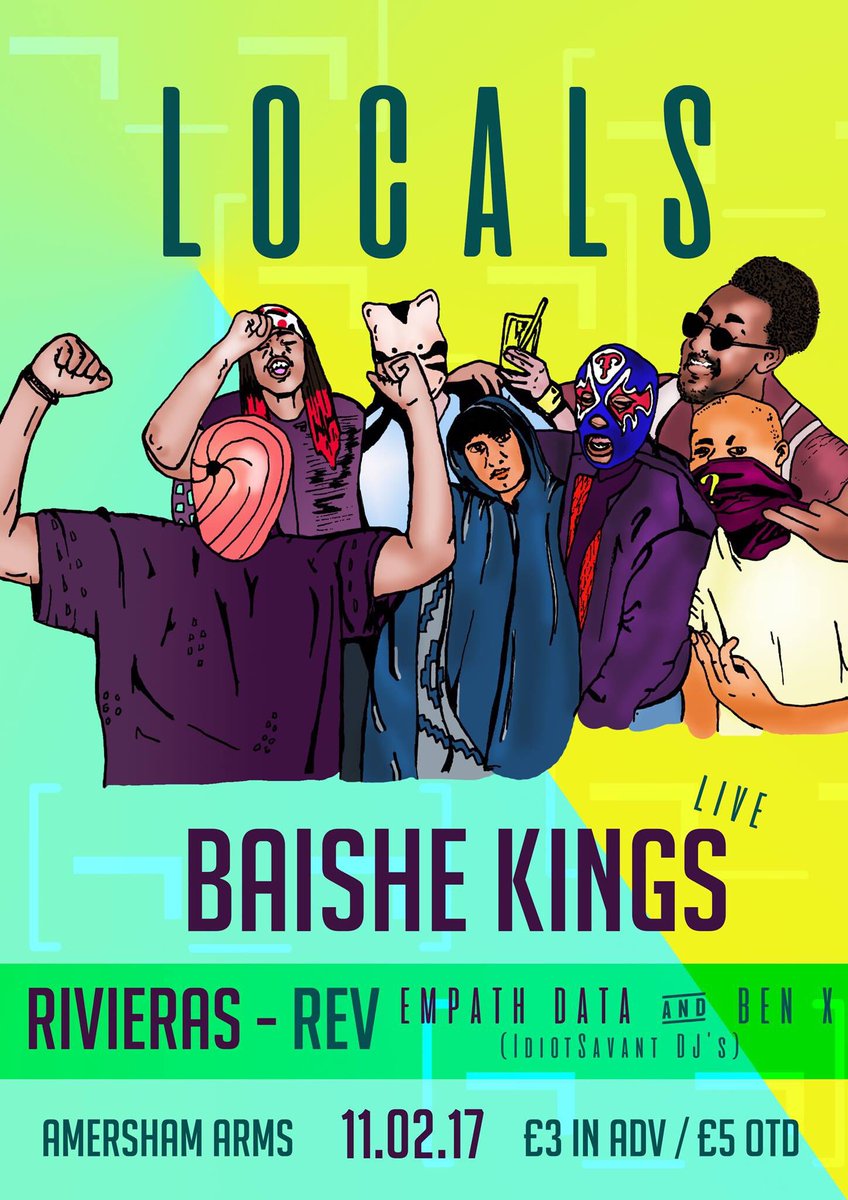 BaisheKings's tweet photo. witness the swaishe next saturday at our first gig of 2017 #swaishe https://t.co/fE90iRYfPf
