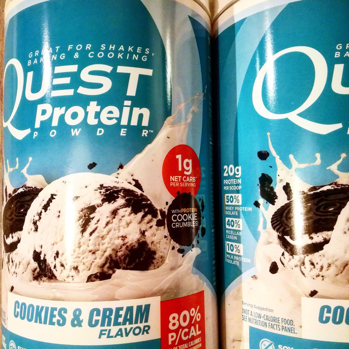 Hyperbar_FR's tweet photo. Avec des morceaux de cookies protéinés dedans 😁😁 😍 😎🔄🔄https://t.co/LUbMVd2OM8 🔄🔄 pour les protéines @QuestNutrition #vegetarien #musculation https://t.co/GNL1cmeopm