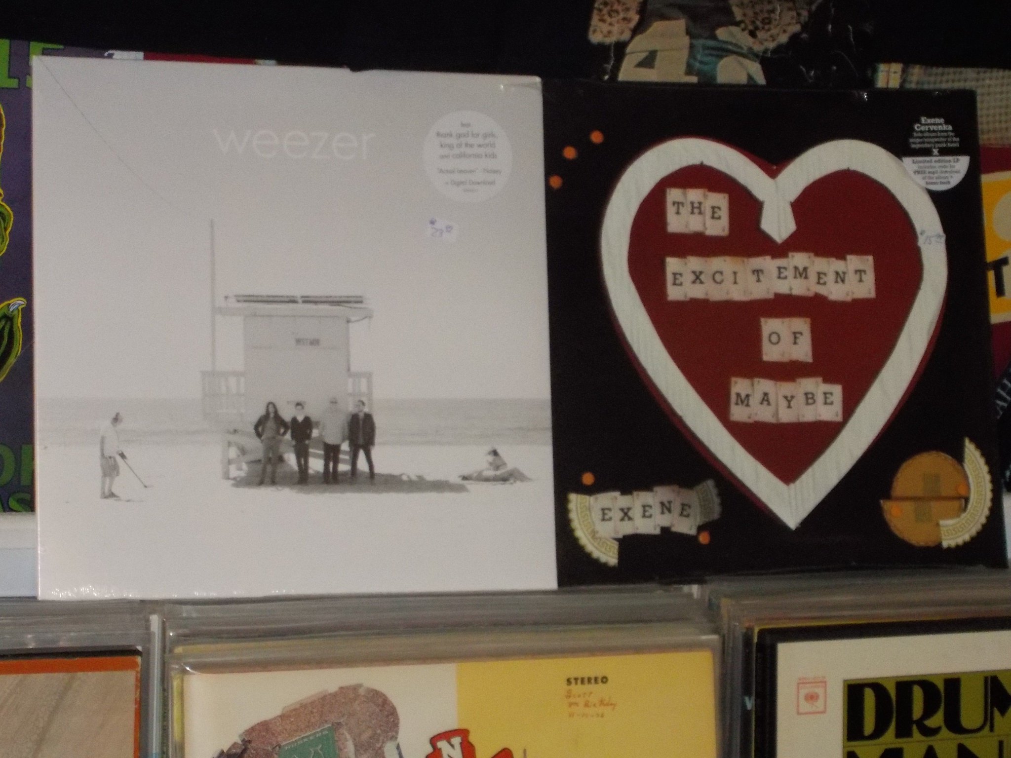 Happy Birthday to Patrick Wilson of Weezer & Exene Cervenka (X) 