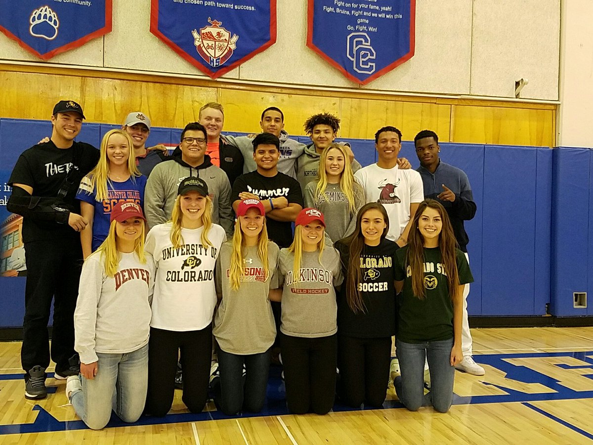 creeksports's tweet photo. Congratulations to our 17 athletes that signed today.  What a special day.  Very rewarding! https://t.co/kMawGmaZM1