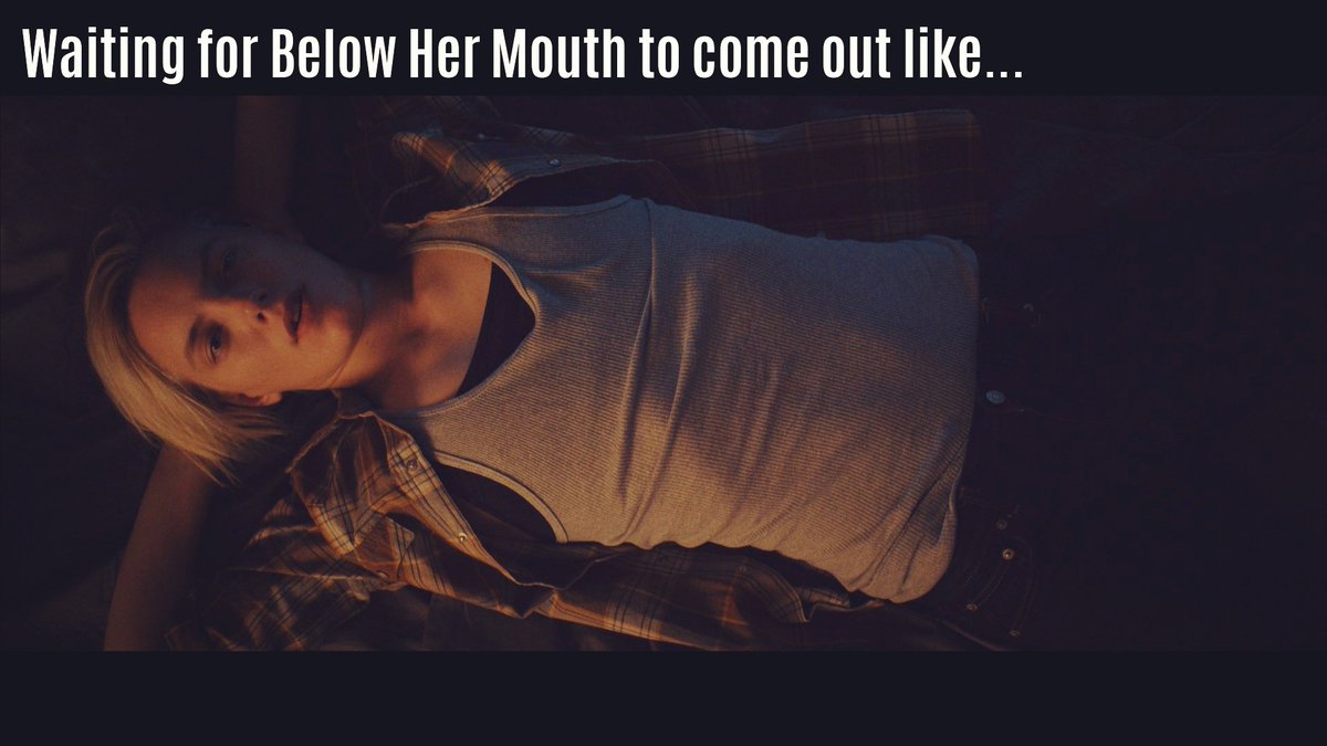 BelowHerMouth's tweet photo. #BelowHerMouth hits #Canadian theatres on February 10 💘 Do you have your tickets yet? Visit https://t.co/KRWYoFgZ2s! @ErikaLinder https://t.co/YYydKh5oiD