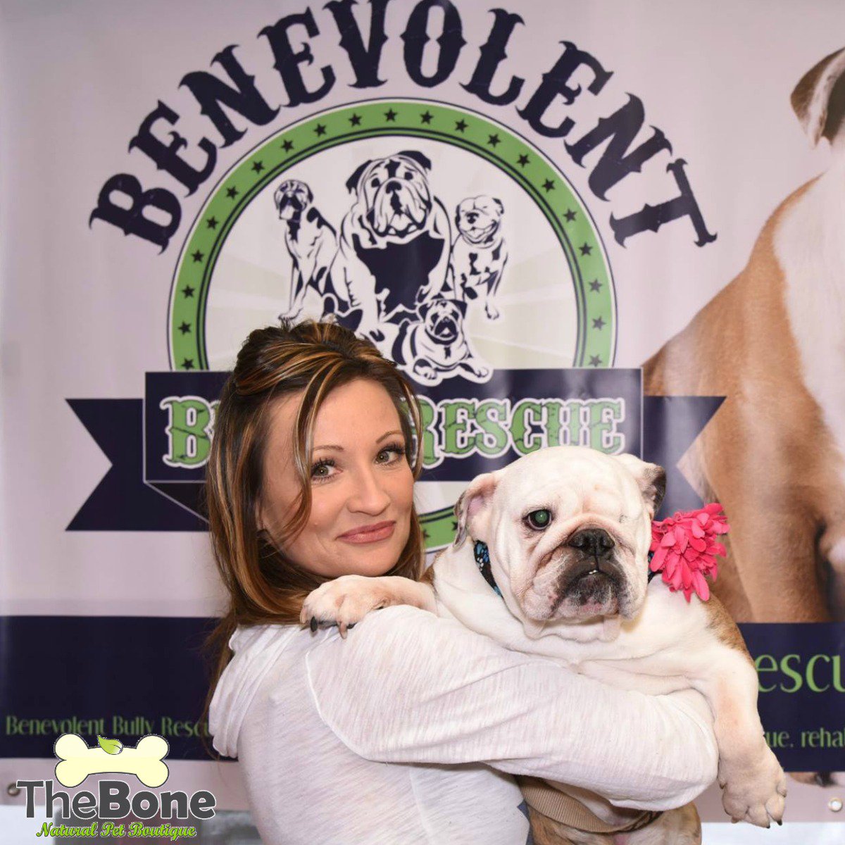 thebonenatural's tweet image. S/O to #BenevolentBullyRescue! We were so happy to help your excellent cause at our 3rd bday. Photo Cred: @snapdAjax