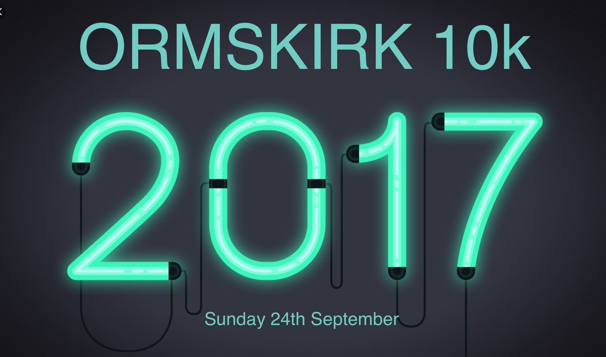 Date for your diary. Sunday 24th September the 2017 Ormskirk 10k #ormskirkcc #ormskirk