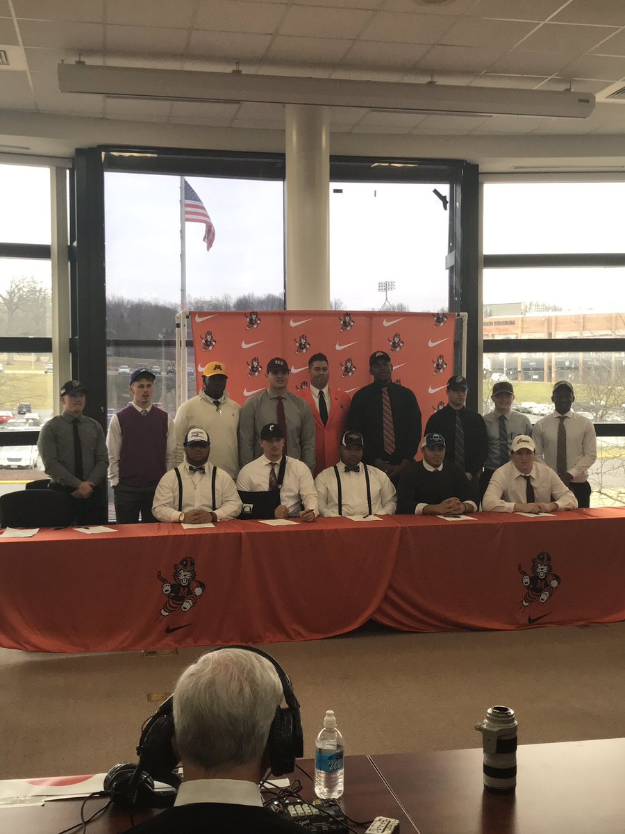Congrats to all of our Tigers for signing today!  What a great group of men!  #TIG
