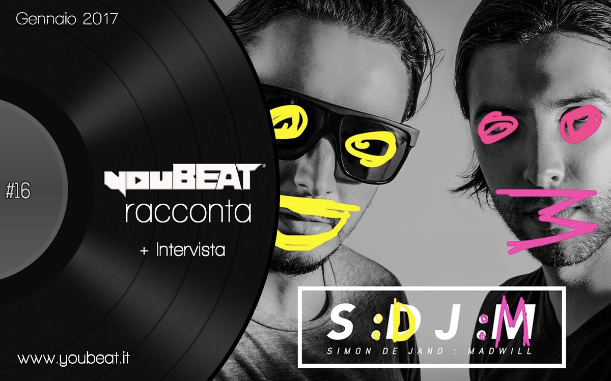 youBEATmusic's tweet photo. #yBRacconta + Intervista: @SDJMmusic (@Simondejano & @MadwillMusic) 🇮🇹
➡️ https://t.co/rxSriQAKus • #youBEAT #SDJM #SimondeJano #Madwill https://t.co/15XNoZVIOg