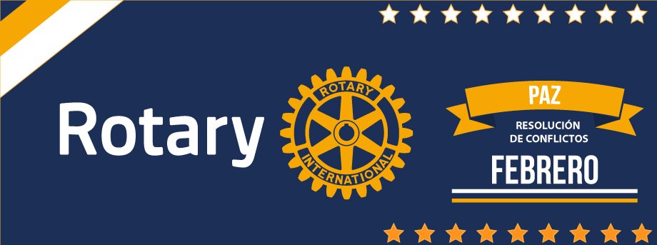 Rotary4281's tweet image. #Febrero Mes de la Paz y Resolución de Conflictos #Rotary #Distrito4281
