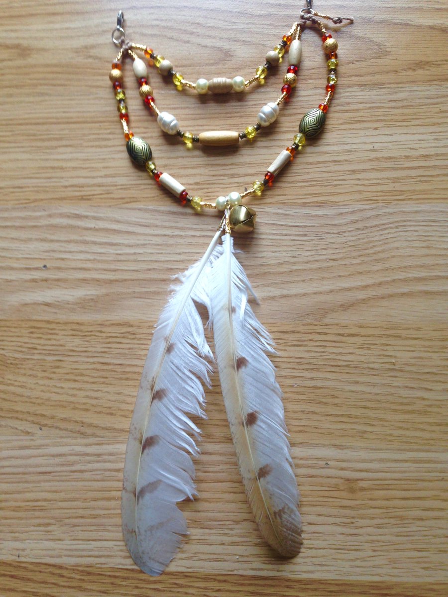 WhiteSteedBeads's tweet photo. White Steed Rhythm Beads, beautiful Babouska is modelling a gorgeous Rhythm bead sash, also featured new style mane &amp; tail feathered Beads. https://t.co/lChN3AyEPI