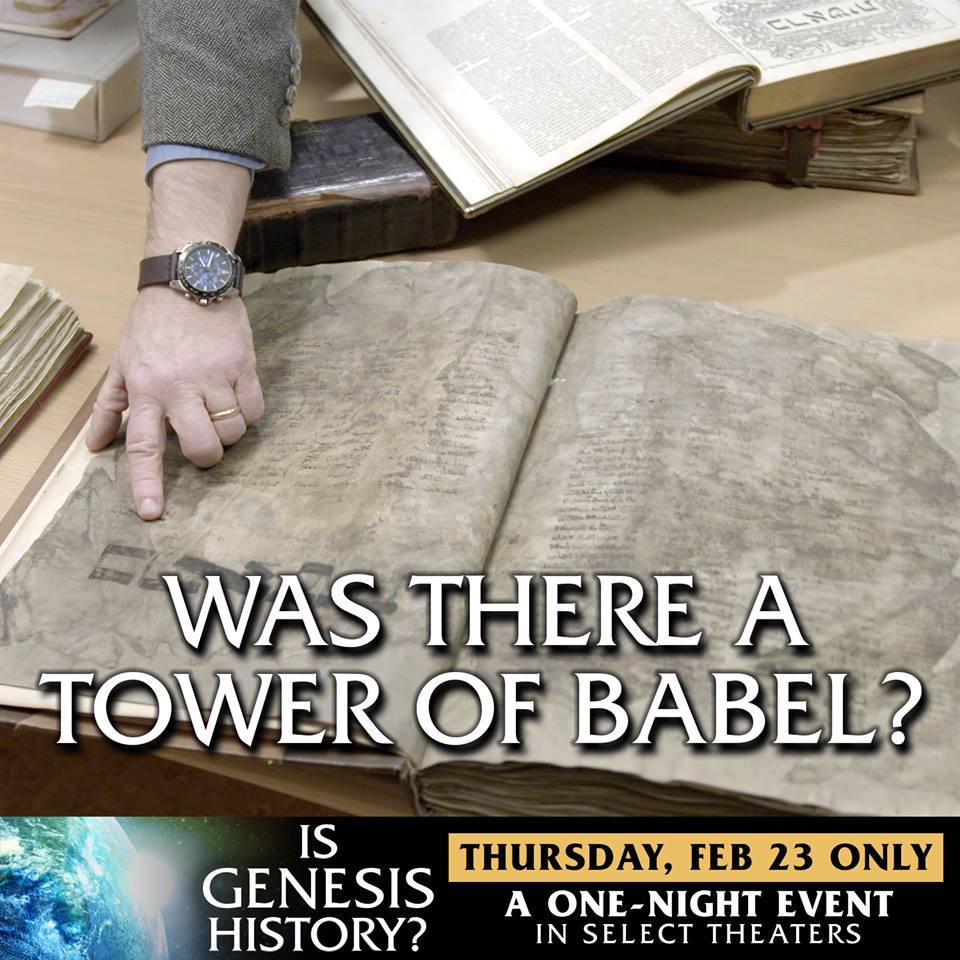 joebattaglia2's tweet photo. #isgenesishistory will be looking at some major questions during their one night event on February 23rd! Don't miss it! #onenightevent https://t.co/uZYtCG37e2