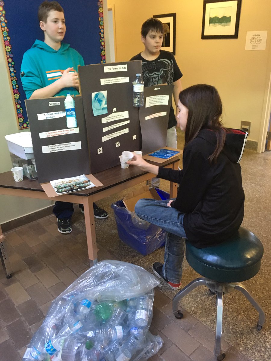 MsMcGillyALCDSB's tweet photo. Can you tell the difference between filter, tap and bottled water? #sagonaska s #powerofone #inquiry #doweneedwaterbottles https://t.co/ZRrw4CWl09