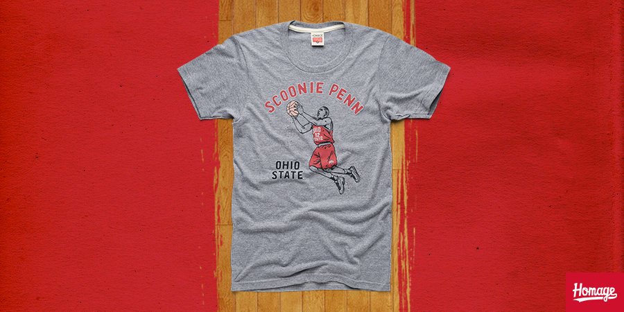 HOMAGE's tweet image. Got love for that late 90s Buckeye backcourt? RT to win this one. 5 random winners picked tomorrow AM. homa.ge/2kOwInE @Scooniep12