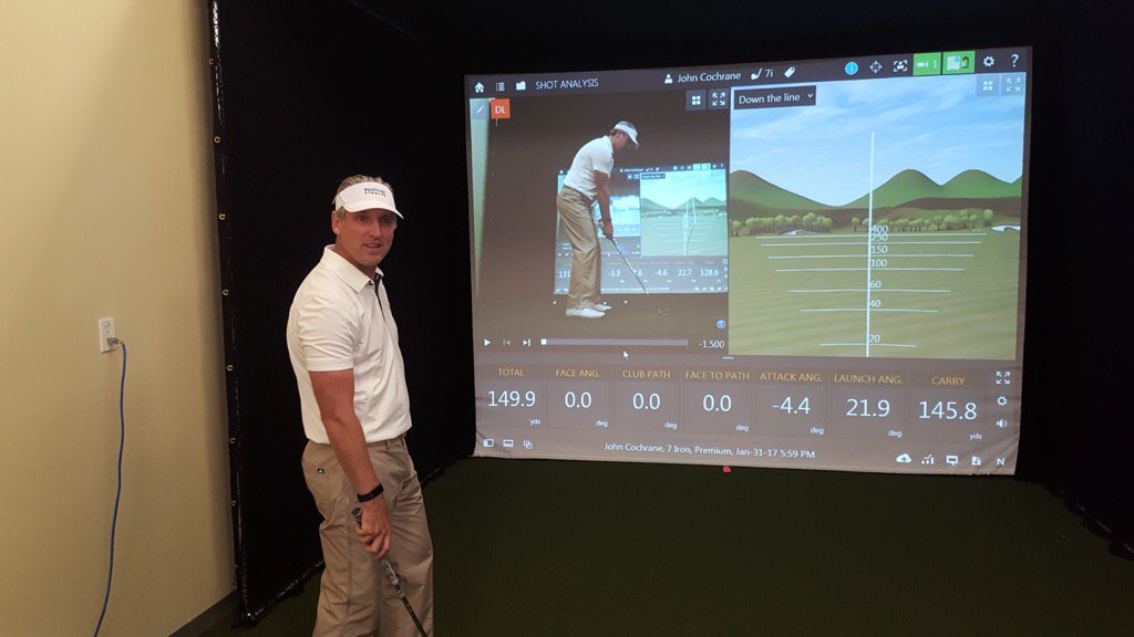 ScarboroGolf's tweet photo. Our 1st Triple Zero!! Congrats John on zeroing out your swing. #TrackMan #WinterGolfAcademy #LessonsPayOff https://t.co/Z0aczhTcIL