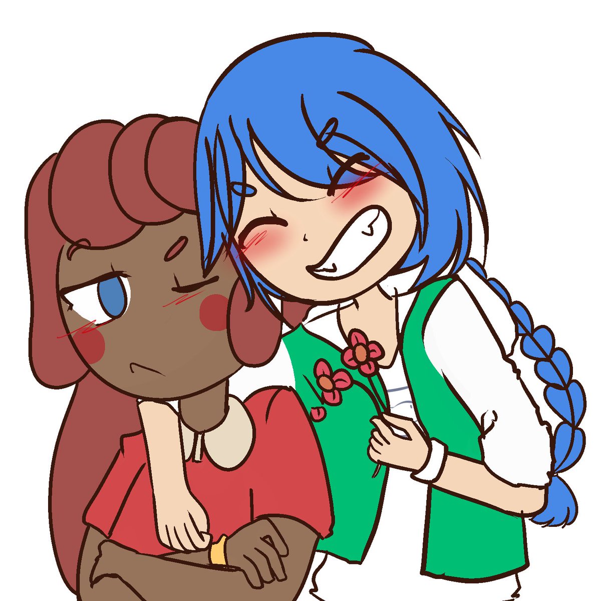 #FNAFHS Mi otp siempre sera N.Fonnie pero....lo siento -huye-