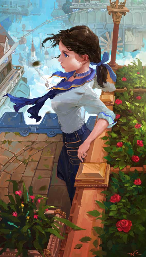 ArtStation - Elizabeth - Bioshock Infinite Fanart