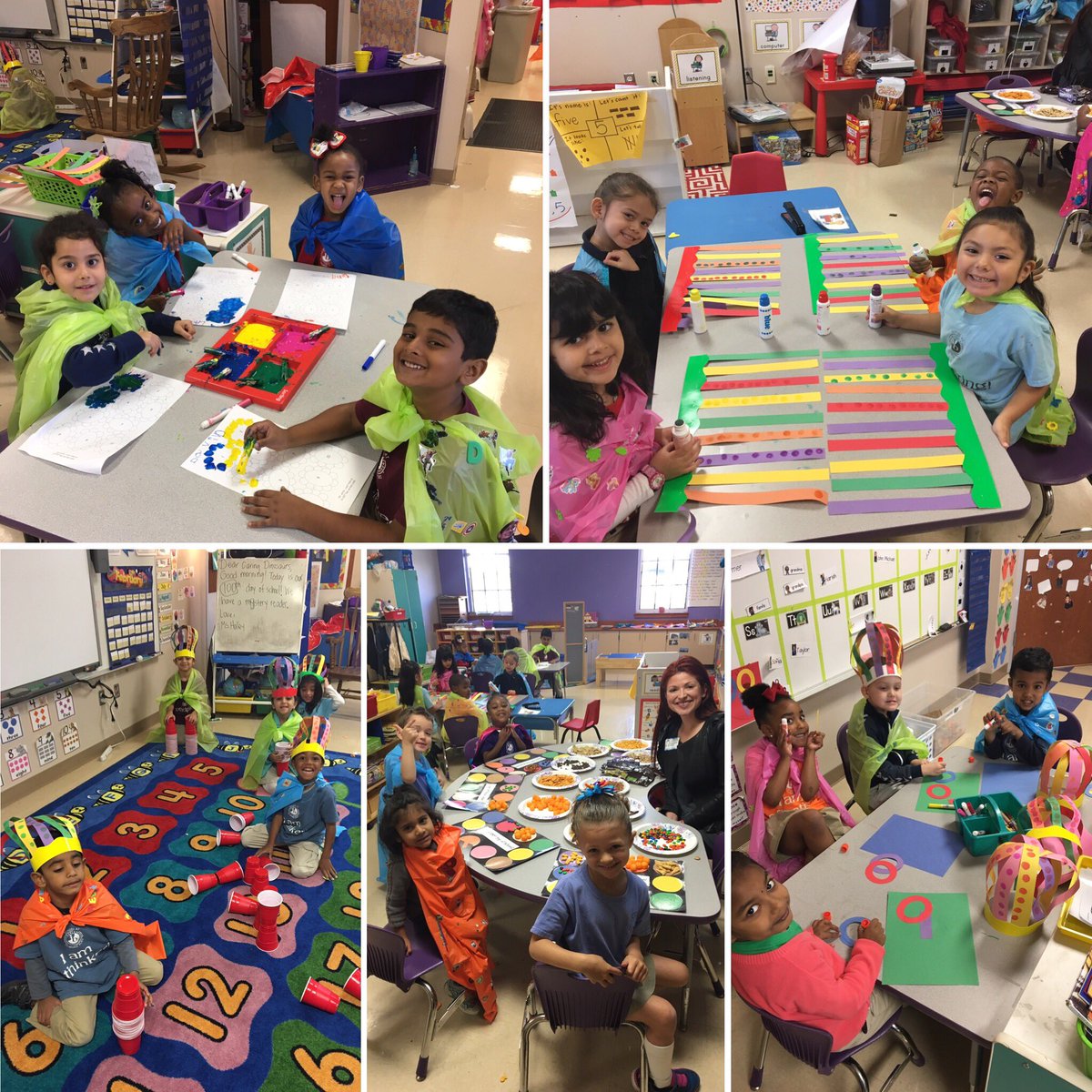 We had so much fun in our special 100th day workstations!