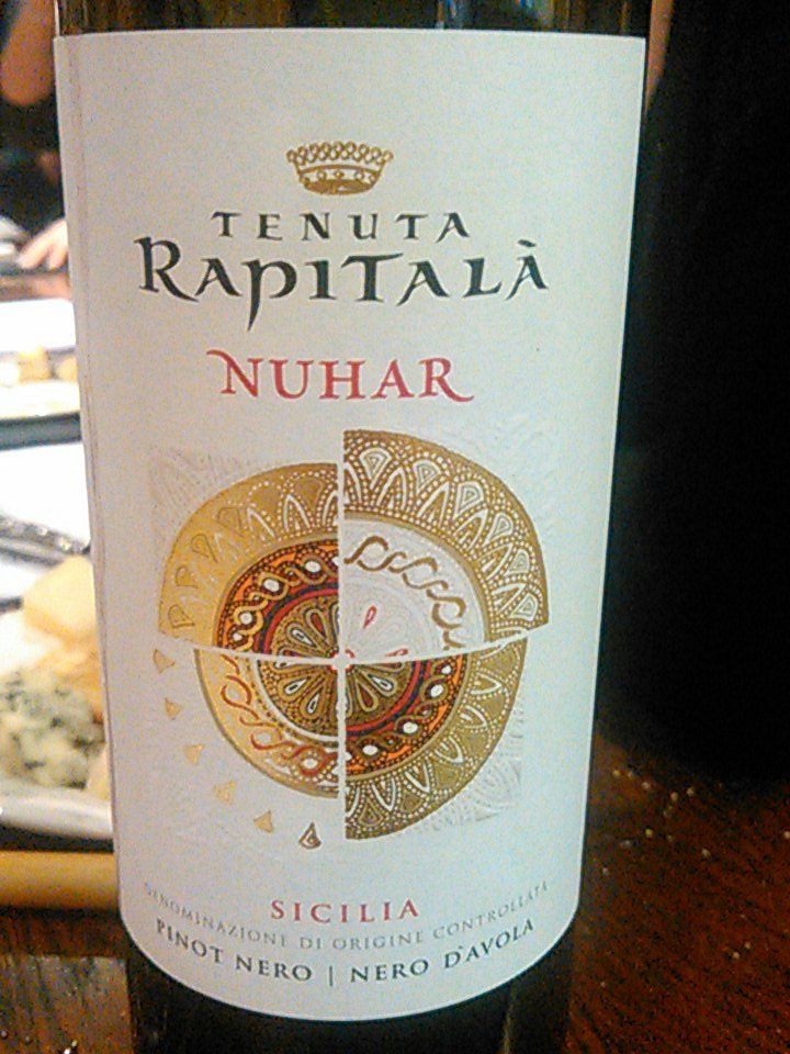 WineMoreTimeEM's tweet photo. For our second red Italian wine, let's appreciate the Tenuta Rapitala Nuhar from Sicilia !
#WineLover 
@EMNormandie @emn_student https://t.co/BJ2DpnKs45