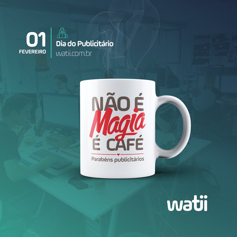 WatiiDigital's tweet photo. Não é magia. É café.
Parabéns publicitários!
#watii #redessociais #publicidade https://t.co/ezJnO3q73q