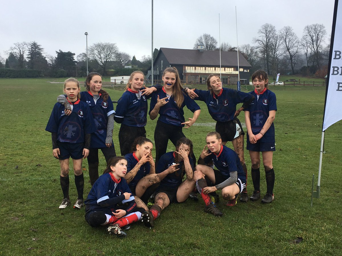 Another tournament victory and still unbeaten for the U13 Rugby girls!